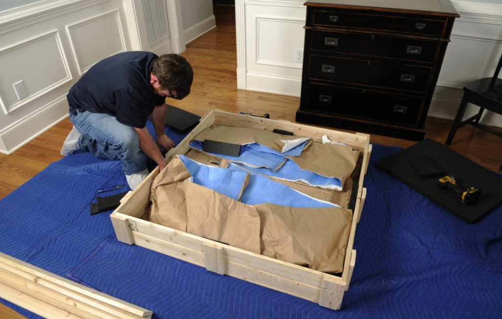 Crating a Piece of Fine Art